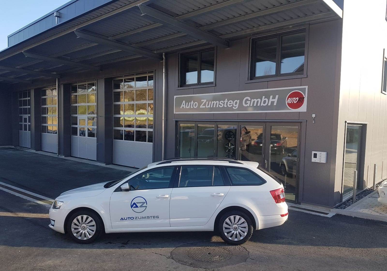 Auto Zumsteg GmbH, Eingang
